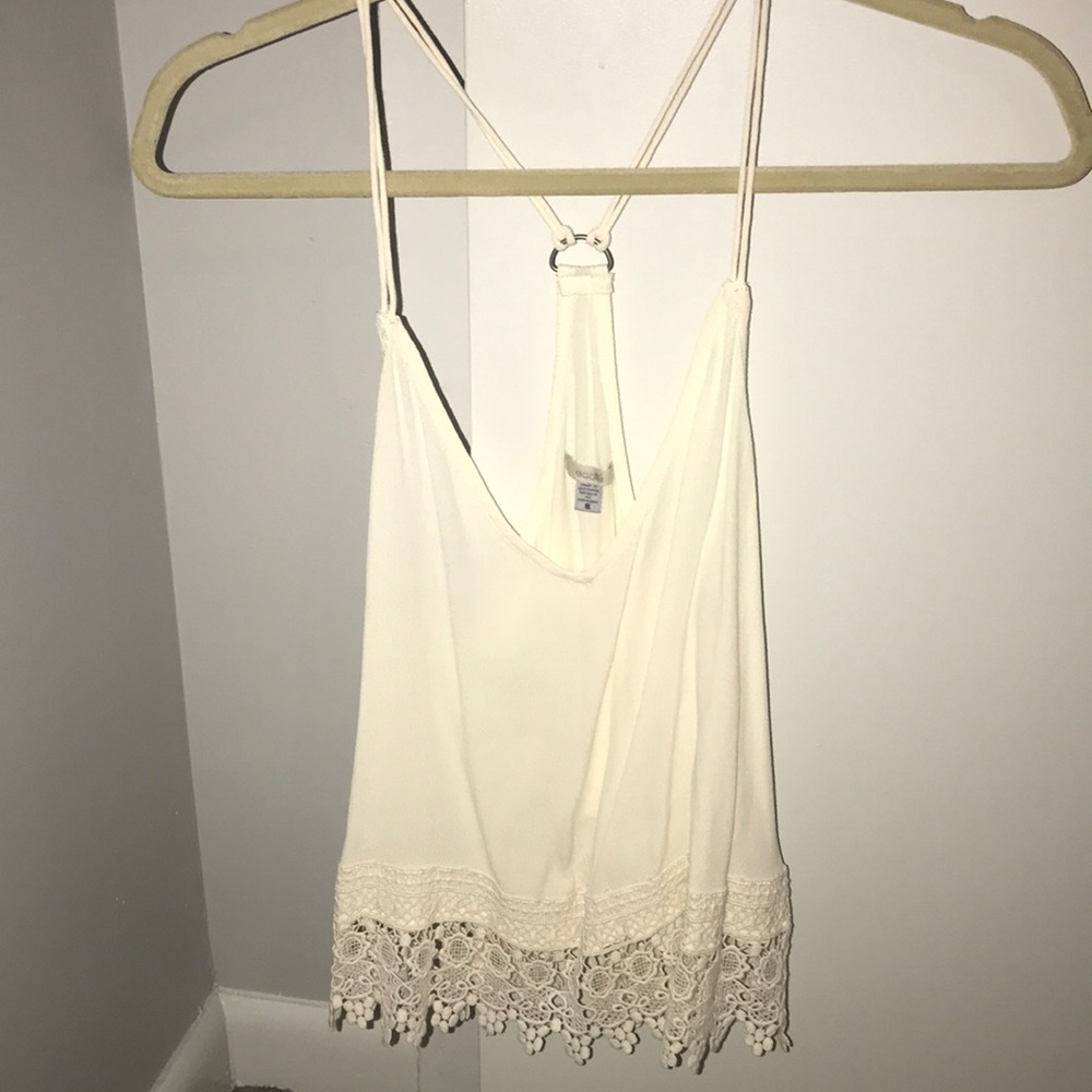 White tank top